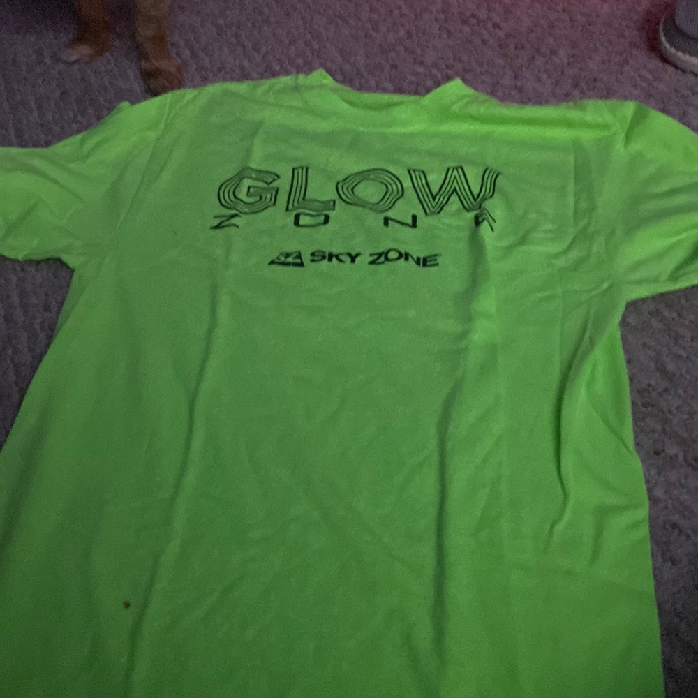 Sky zone glow night shirt